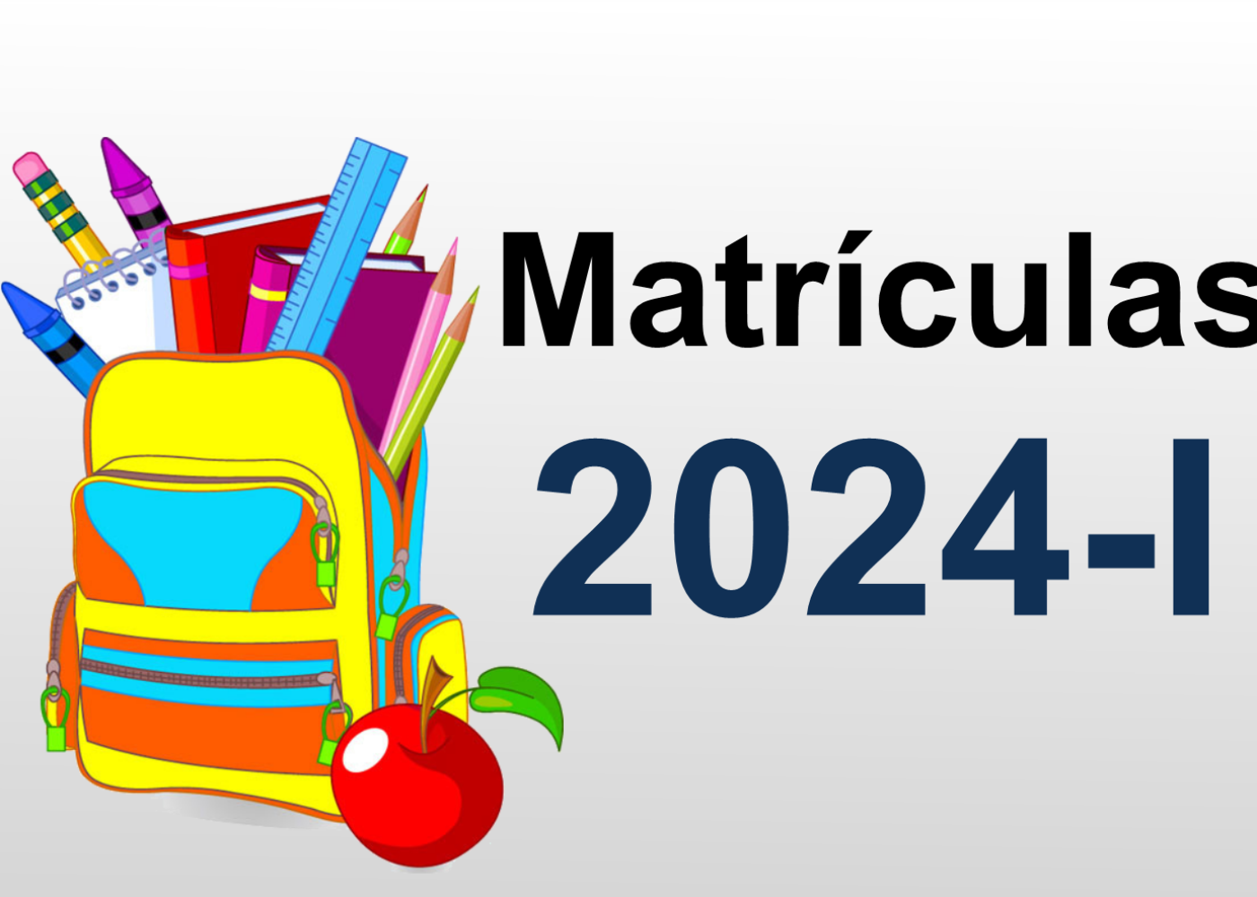 CRONOGRAMA DE MATRÍCULAS 2024-I (III y V CICLOS)