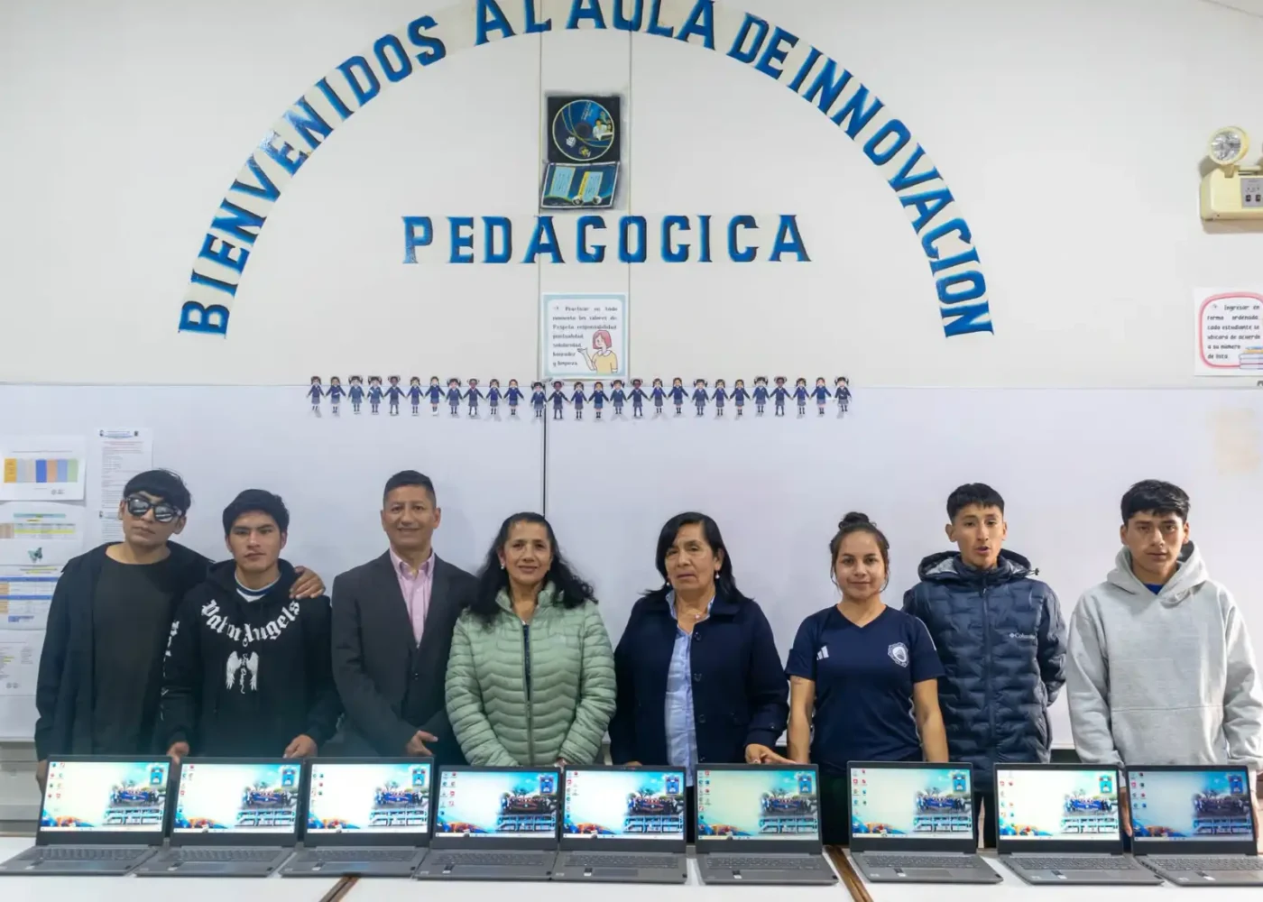 Más de 50 laptops reciben mantenimiento técnico gracias a intervención de estudiantes del Instituto de Excelencia Perú Japón