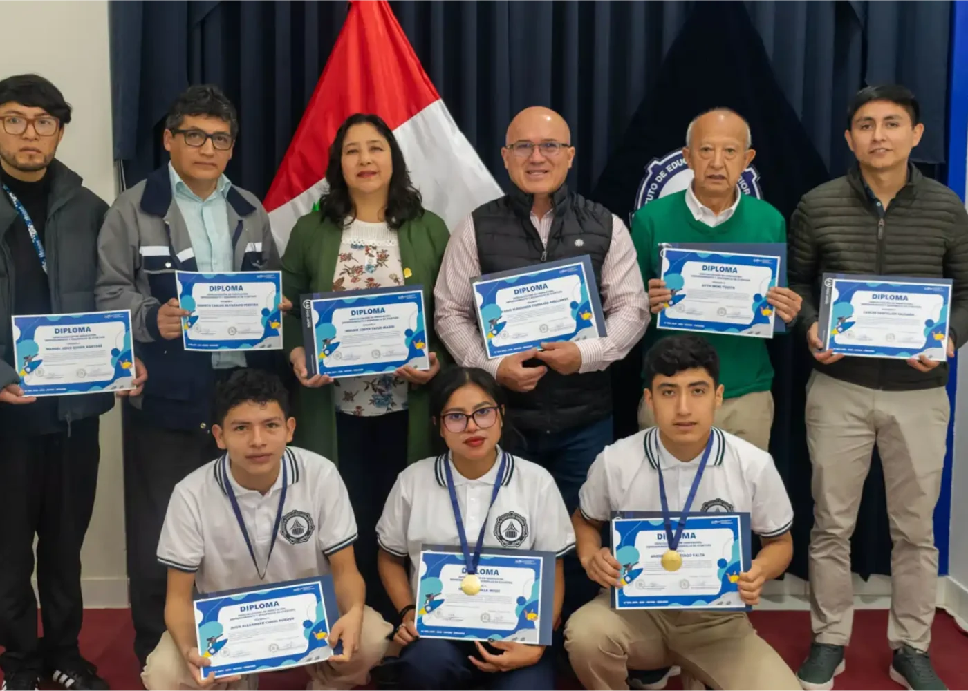 Instituto de Excelencia Perú Japón reconoce al equipo Iñatech por su destacada participación en Amazonas Start Up