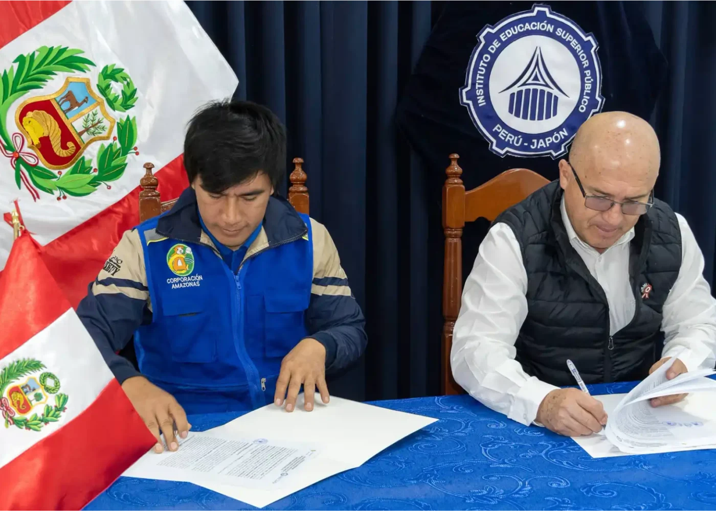 Instituto de Excelencia Perú Japón firma convenio con Corporación Amazonas R&G para fortalecer la formación en el sector agropecuario